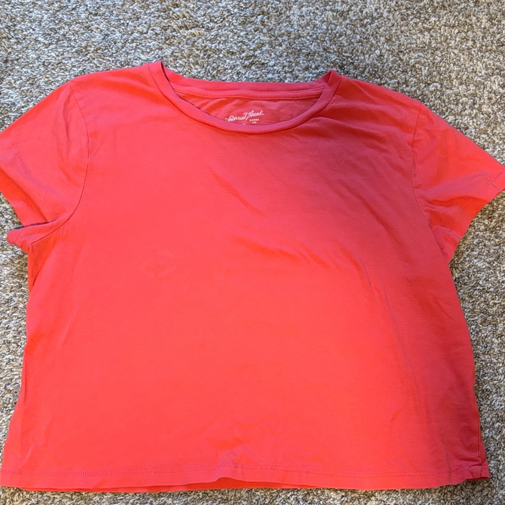 Universal Thread Vibrant Red Tee